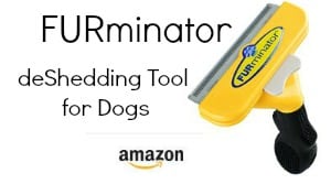 FURminator deshedding tool for dogs