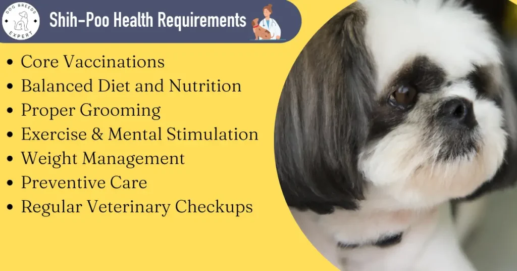 Shih-poo Health Requirements