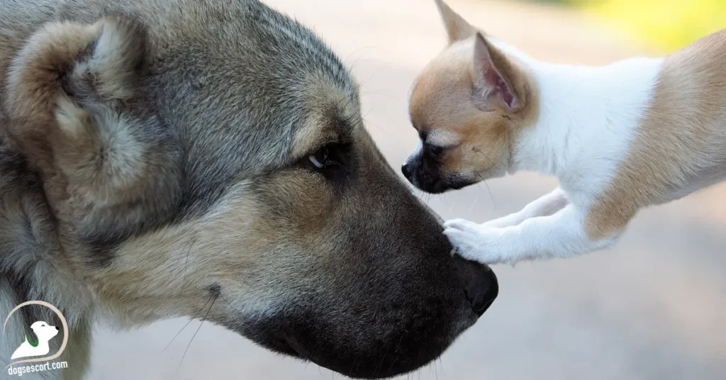 Making Big Dogs Gentle With Small Dogs