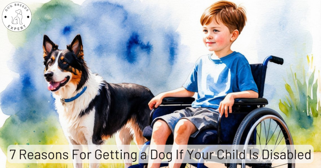 7 Reasons For Getting a Dog If Your Child Is Disabled