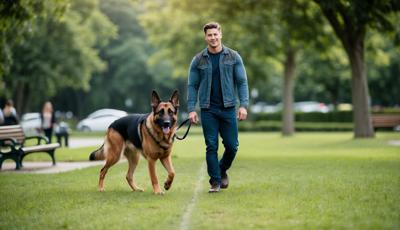 German Shepherd dog