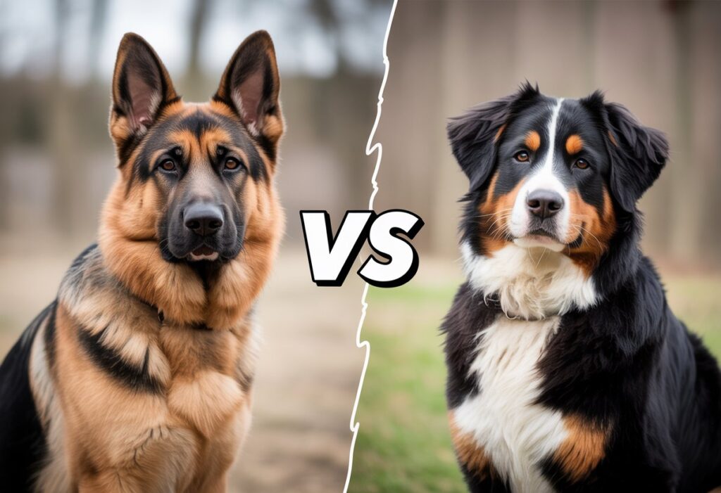 German Shepherd vs Bernese Mountain Dog – Full Breed Comparison, Traits, and Key Differences