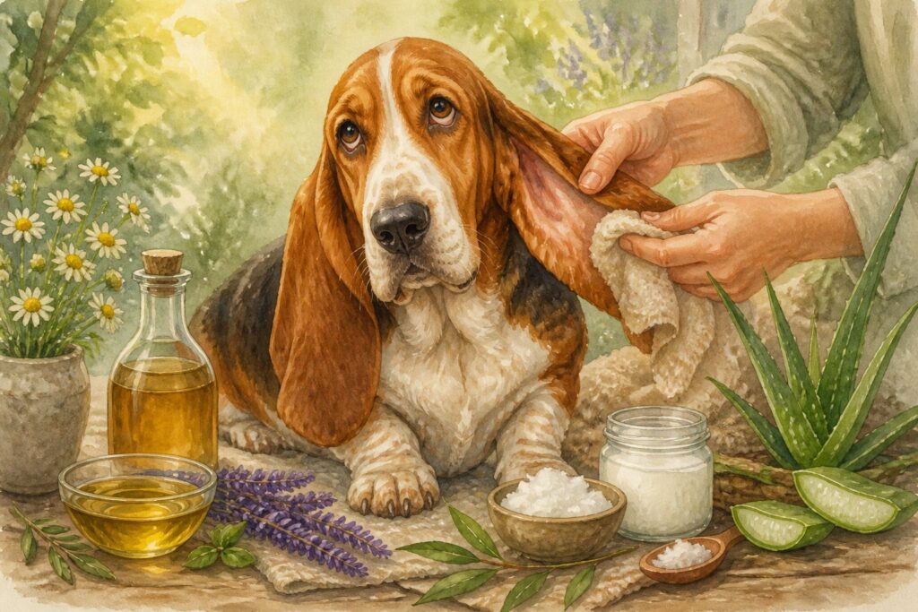 8 Natural Treatments For Basset Hound Ear Mites That Help